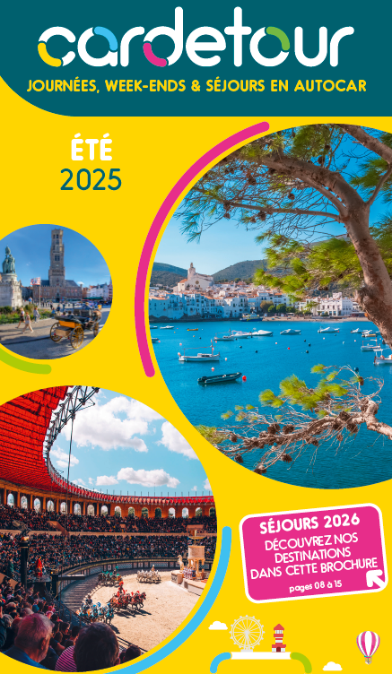 Lire la suite à propos de l’article Brochure CARDETOUR ÉTÉ 2025