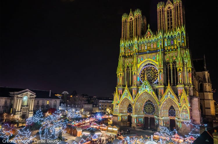 MARCHÉ DE NOËL DE REIMS ET VISITE D’UNE BISCUITERIE