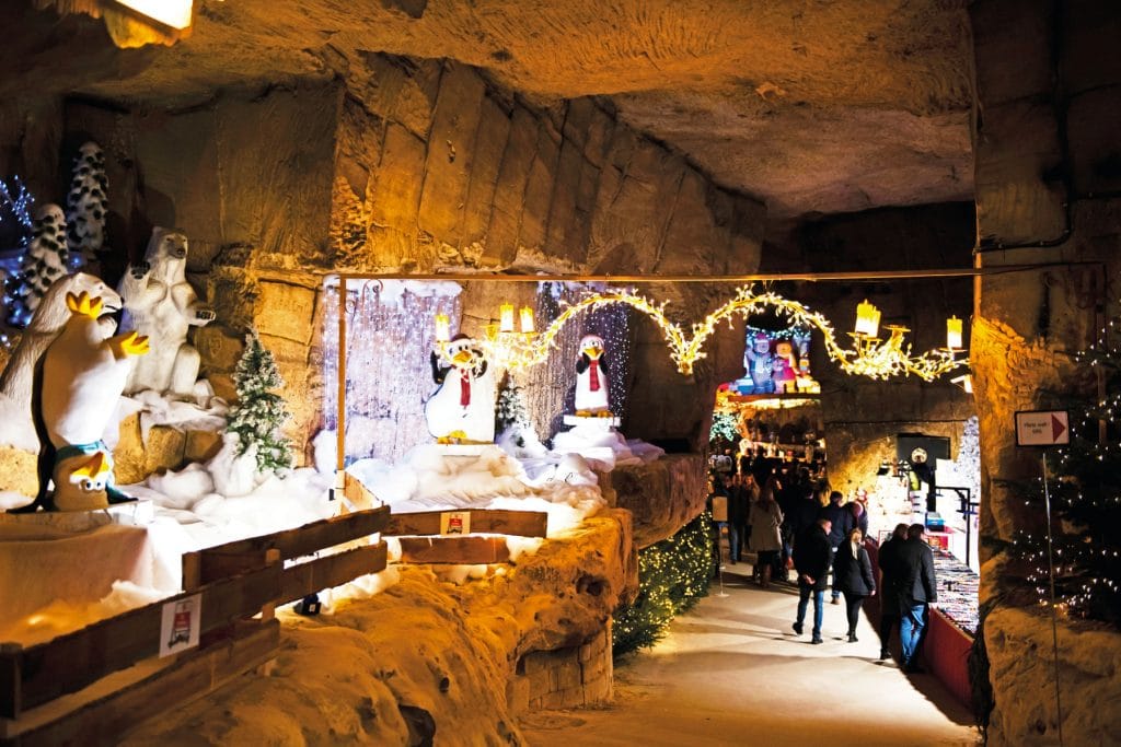 VALKENBURG MARCHÉS DE NOËL DANS LES GROTTES